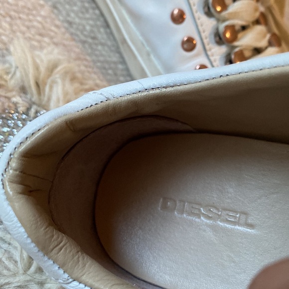 Diesel white leather shoes - Picture 3 of 12